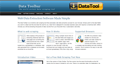 Desktop Screenshot of datatoolbar.com